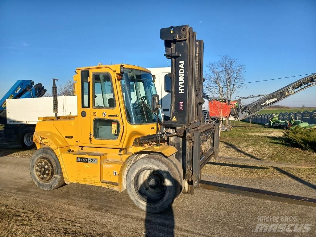 Hyundai 80 D-7 E Wózki Diesla