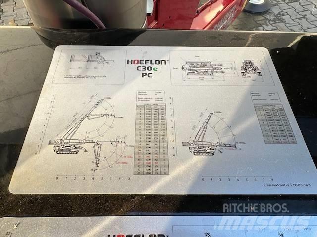 Hoeflon C30e Mini dźwigi