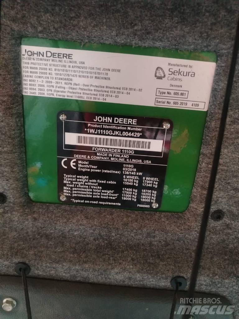John Deere 1110 Forwardery