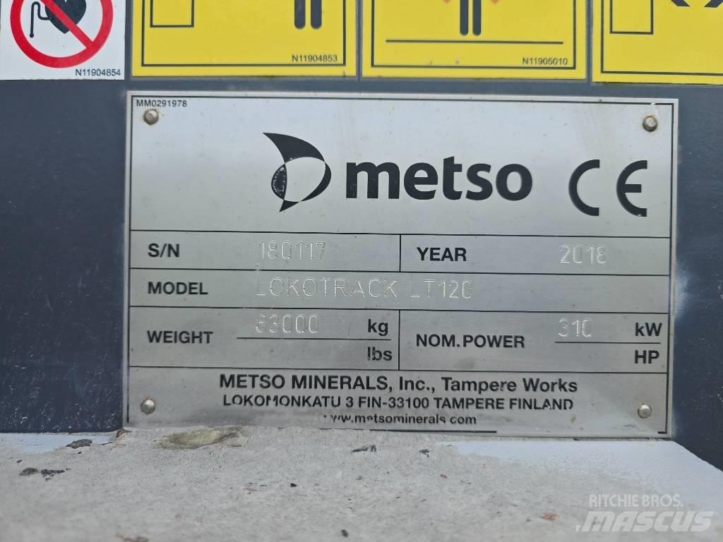 Metso LT 120 Kruszarki mobilne