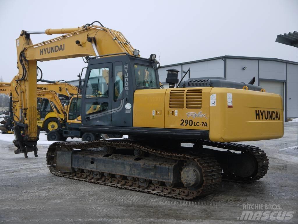 Hyundai R 290 LC-7A Koparki gąsienicowe