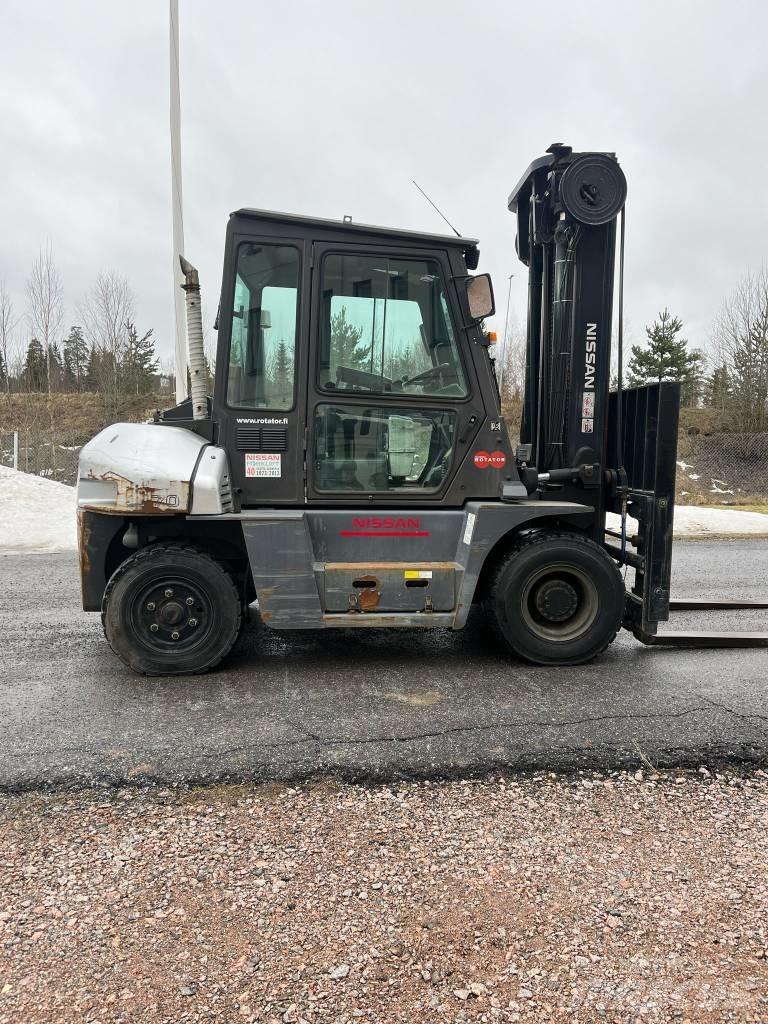 Nissan L1 F6 F70 Y Wózki Diesla