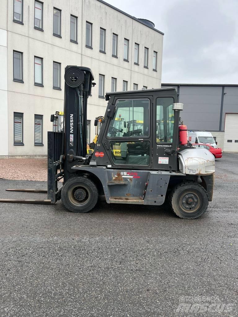 Nissan L1 F6 F70 Y Wózki Diesla