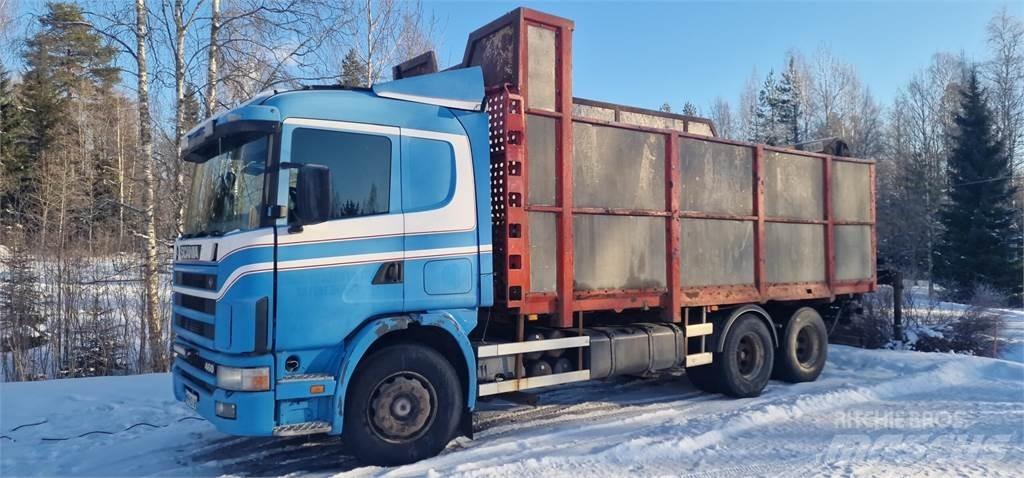 Scania 124 460 Żurawie samochodowe