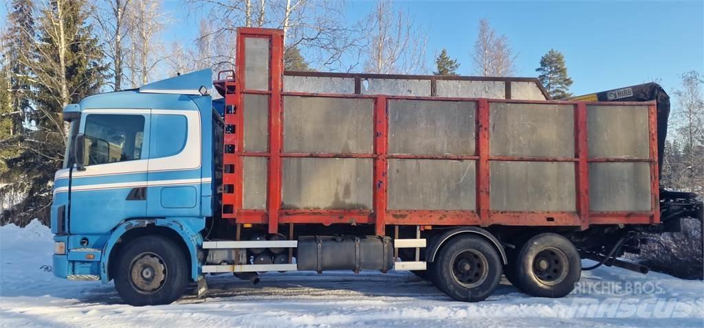 Scania 124 460 Żurawie samochodowe