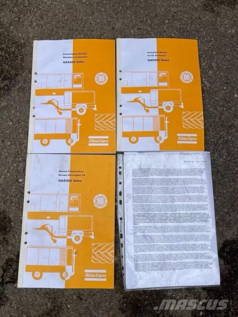 Atlas Copco QAS 300 Agregaty prądotwórcze Diesla