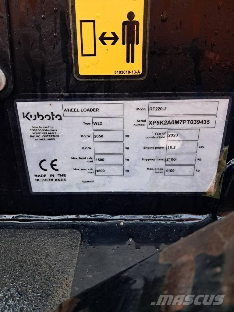 Kubota RT 220-2e Miniładowarki
