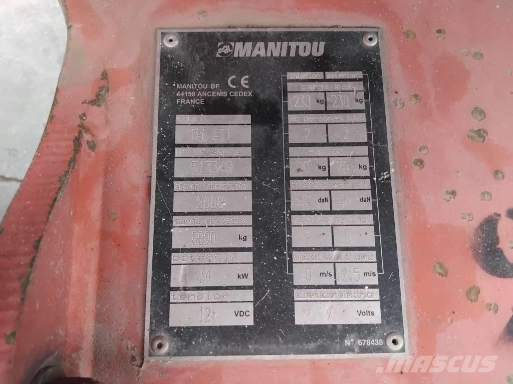 Manitou 180ATJ Podnośniki przegubowe