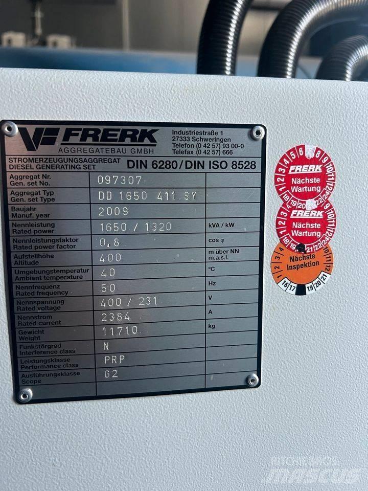 MTU 1650 KVA Agregaty prądotwórcze Diesla
