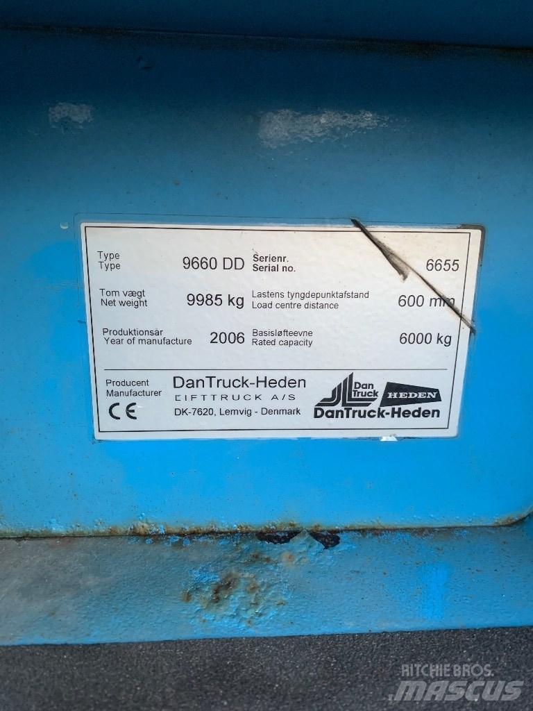 Dantruck 9660 DD Wózki Diesla