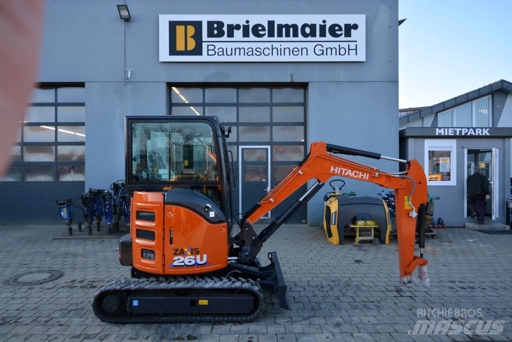 Hitachi ZX 26 U-6 Minikoparki