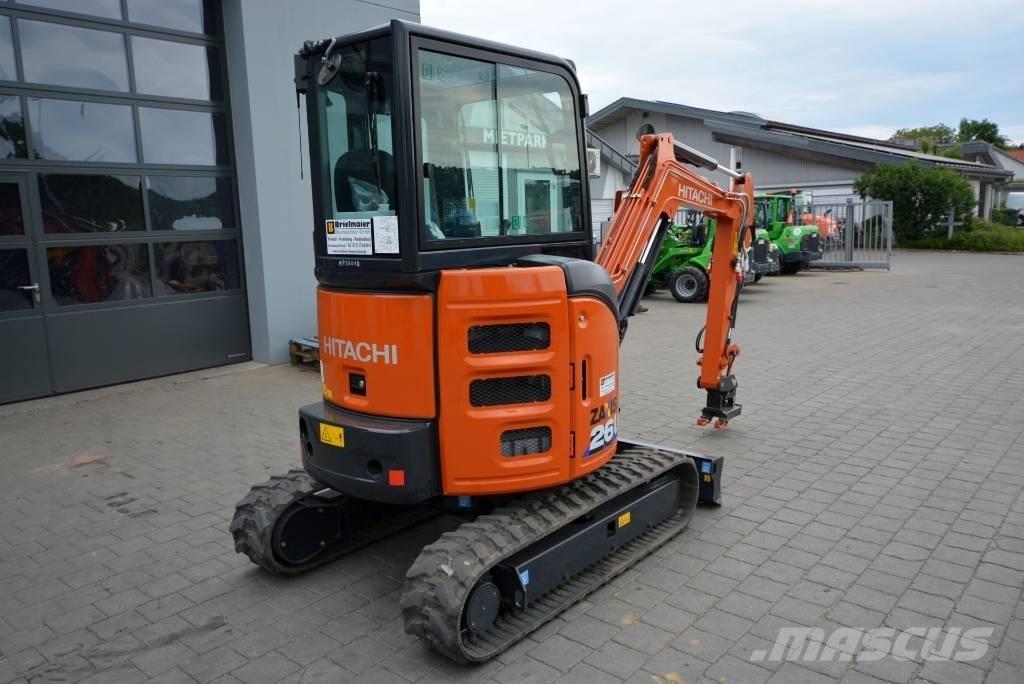 Hitachi ZX 26 U-6 Minikoparki
