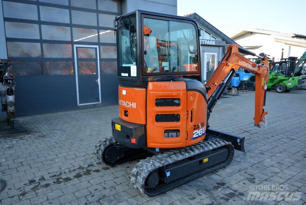 Hitachi ZX 26 U-6 Minikoparki