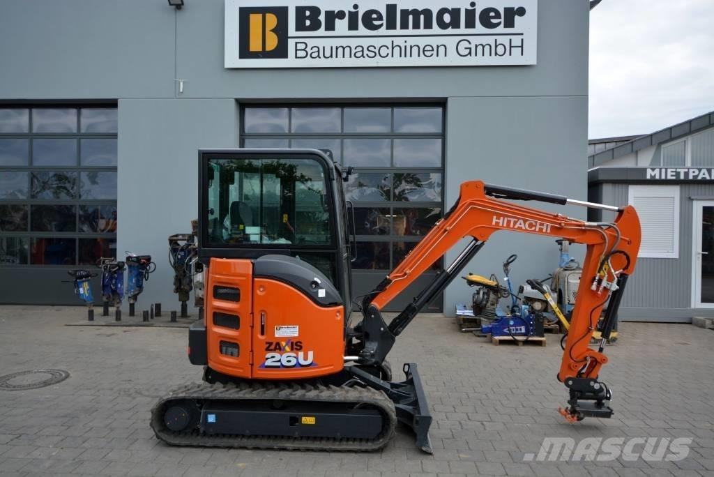Hitachi ZX 26 U-6 Minikoparki