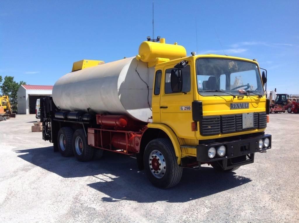 Renault G 290 Termiczne pojemniki do asfaltu