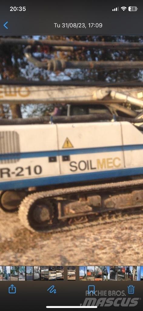  Soil mec R 210. Cfa Pozostałe wiertnice