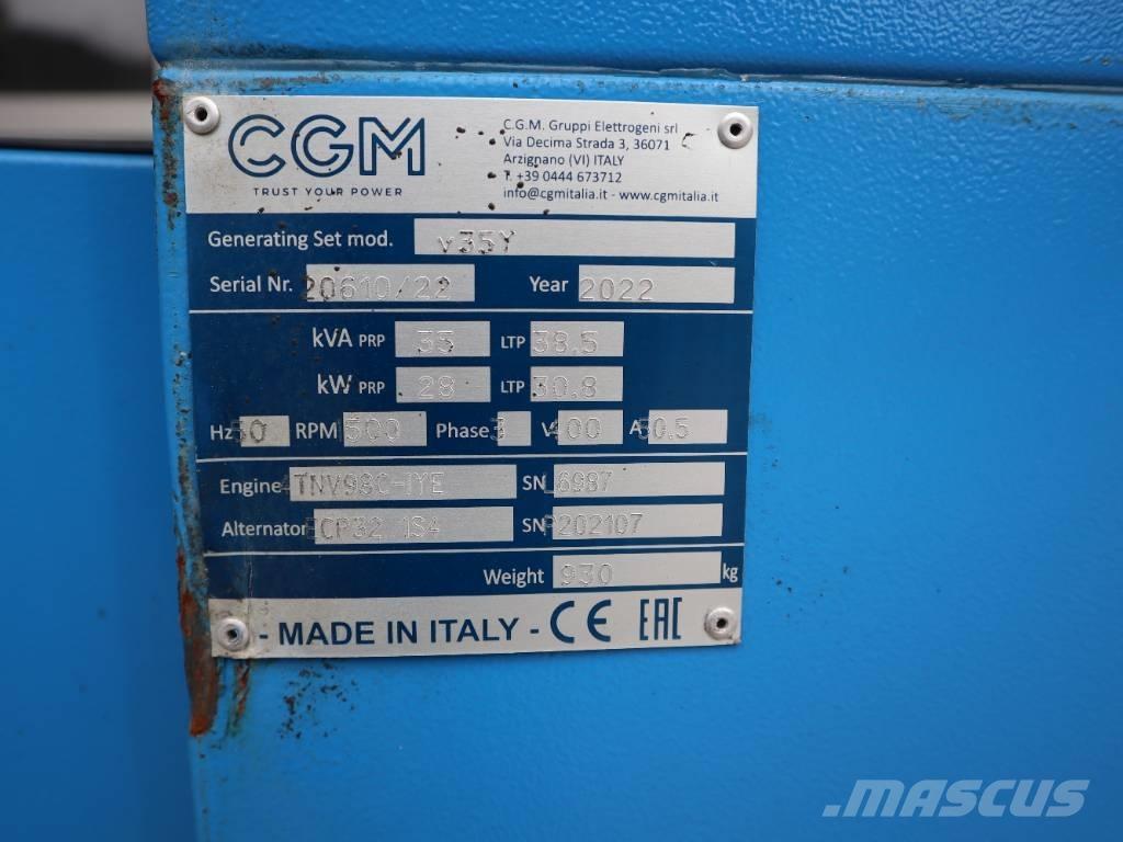CGM V35Y Agregaty prądotwórcze Diesla