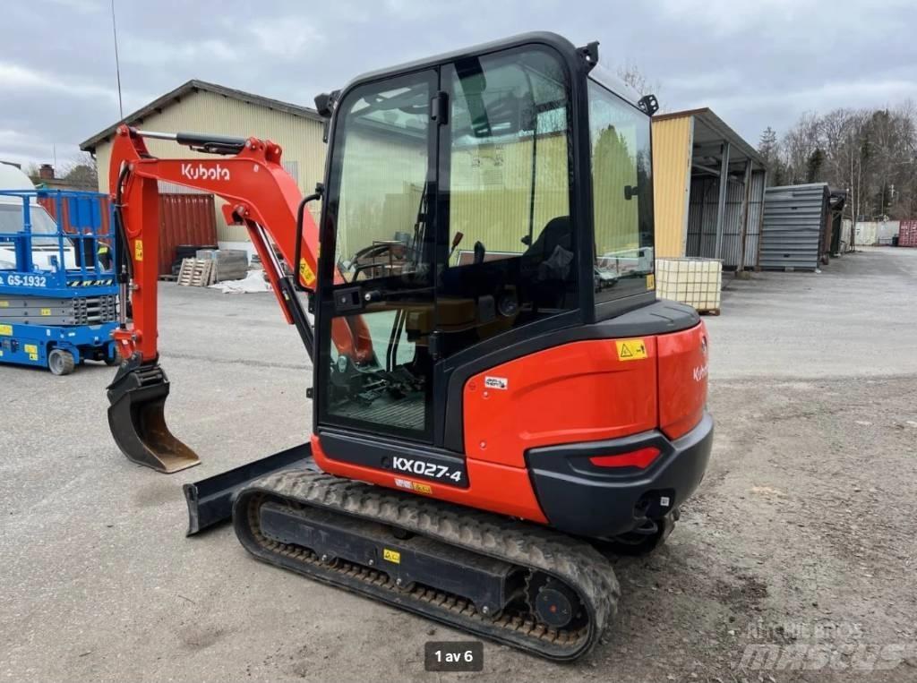 Kubota KX 027 Minikoparki