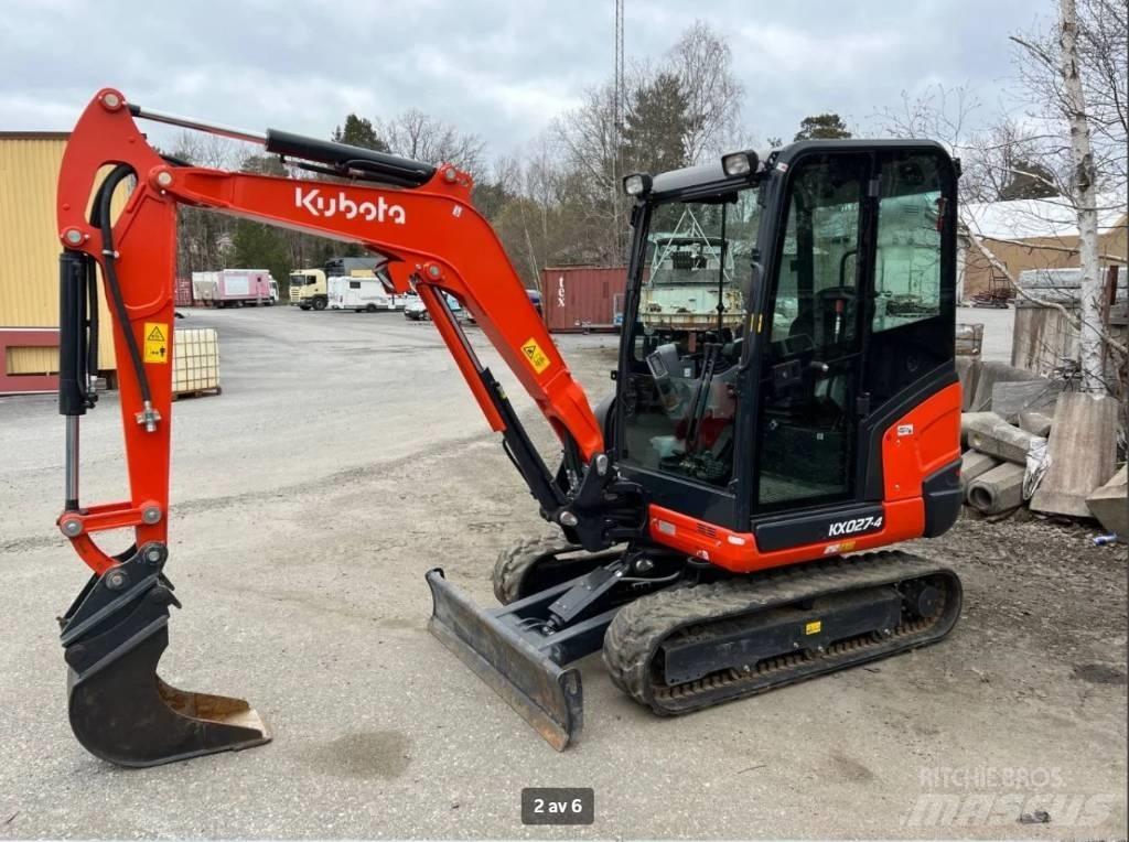 Kubota KX 027 Minikoparki