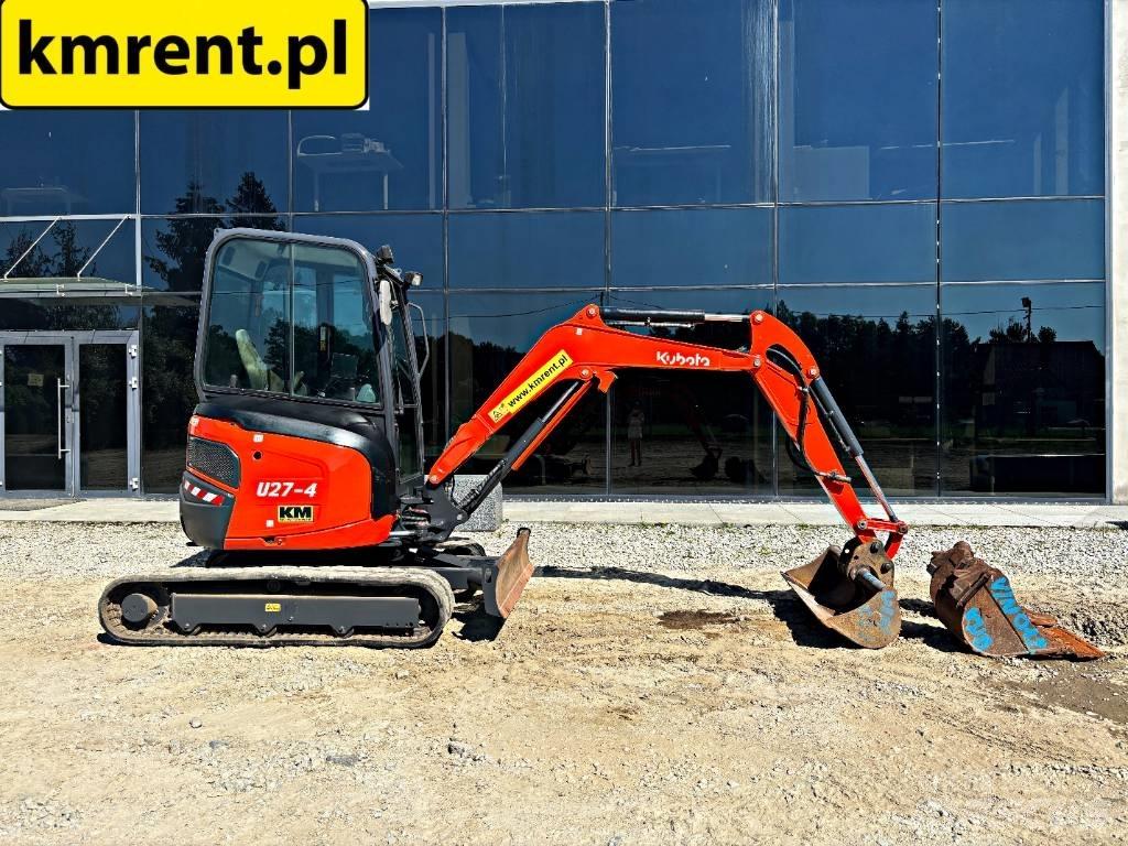 Kubota U 27-4 Minikoparki