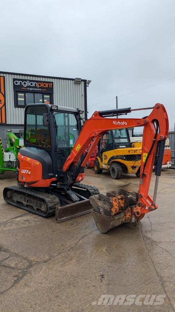 Kubota U 27-4 Minikoparki