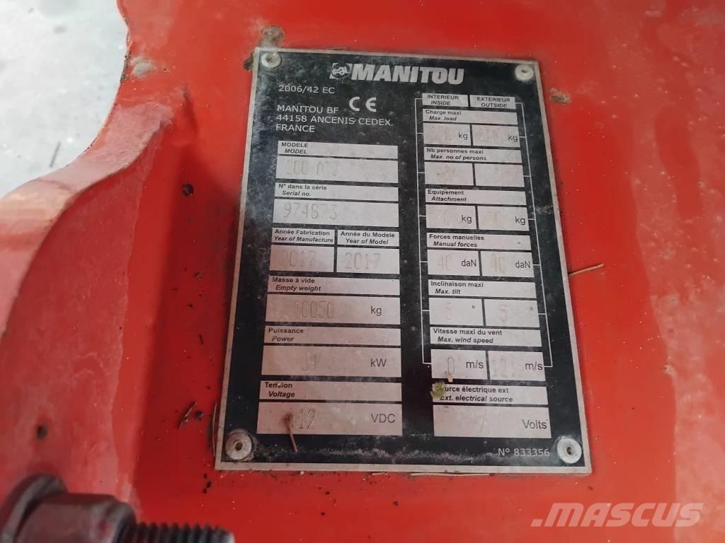 Manitou 200 ATJ Podnośniki przegubowe