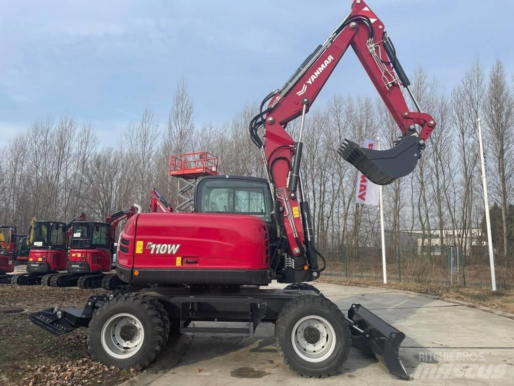 Yanmar B110W Koparki kołowe