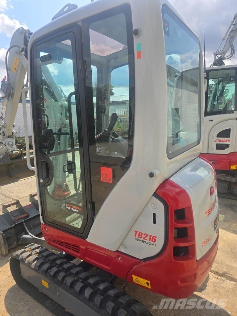 Takeuchi TB 216 A Minikoparki