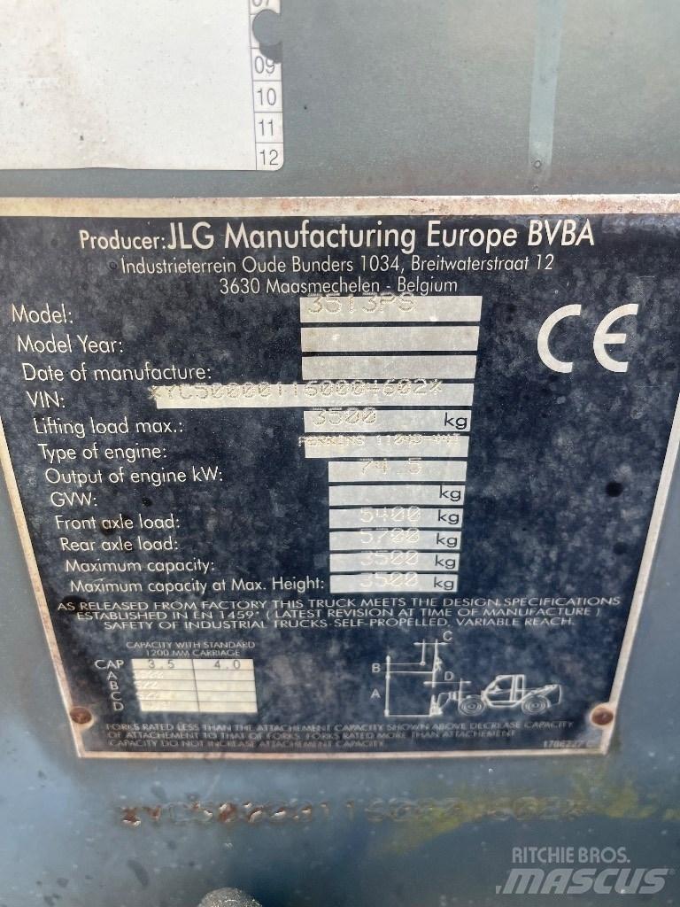 JLG 3513 PS Ładowarki teleskopowe