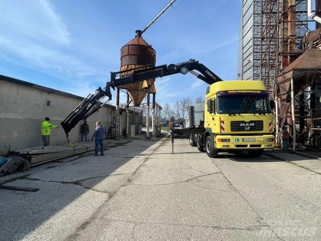 MAN F 2000 Żurawie samochodowe