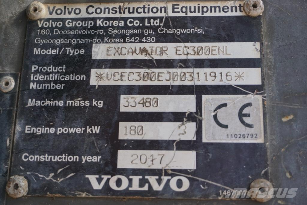 Volvo EC 300 E Koparki gąsienicowe