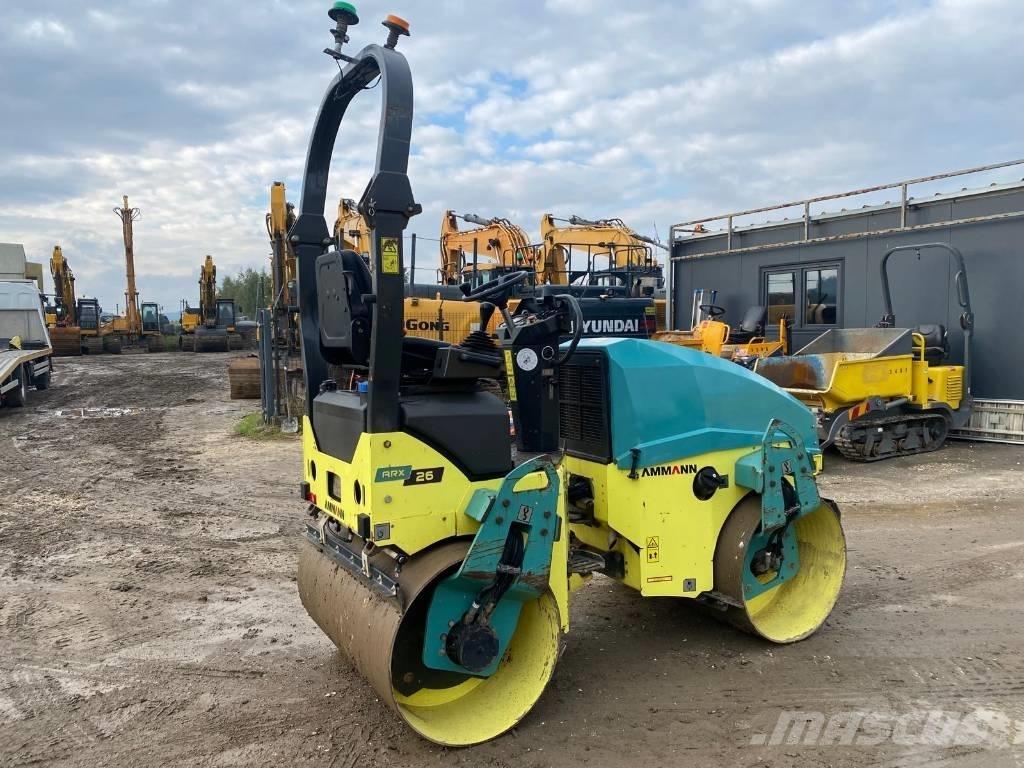 Ammann ARX 26 Walce dwubębnowe
