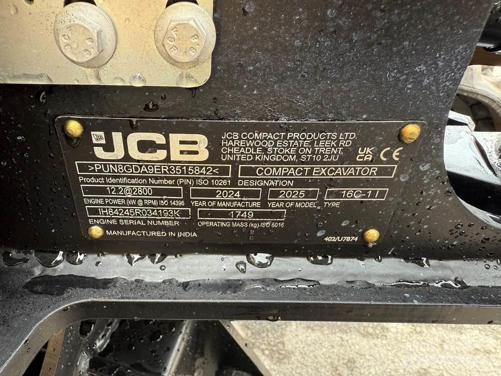 JCB 16C-1 Minikoparki