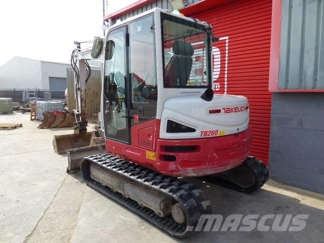 Takeuchi TB 260 Minikoparki