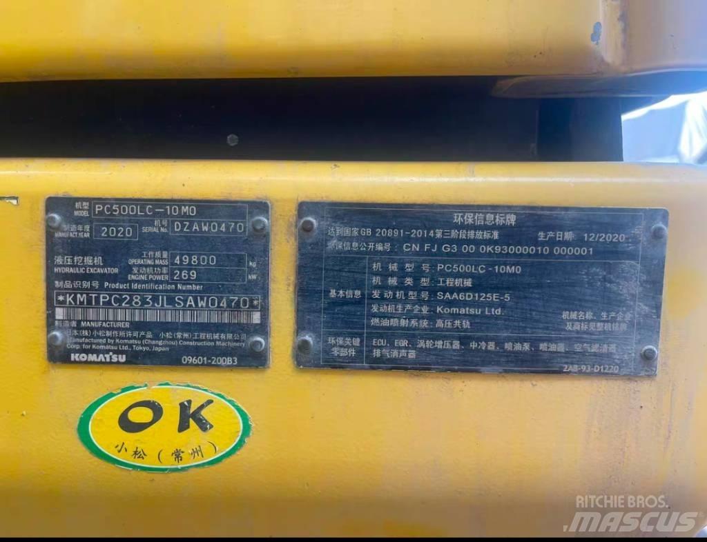 Komatsu pc500lc-10mo Koparki pływające - amfibie