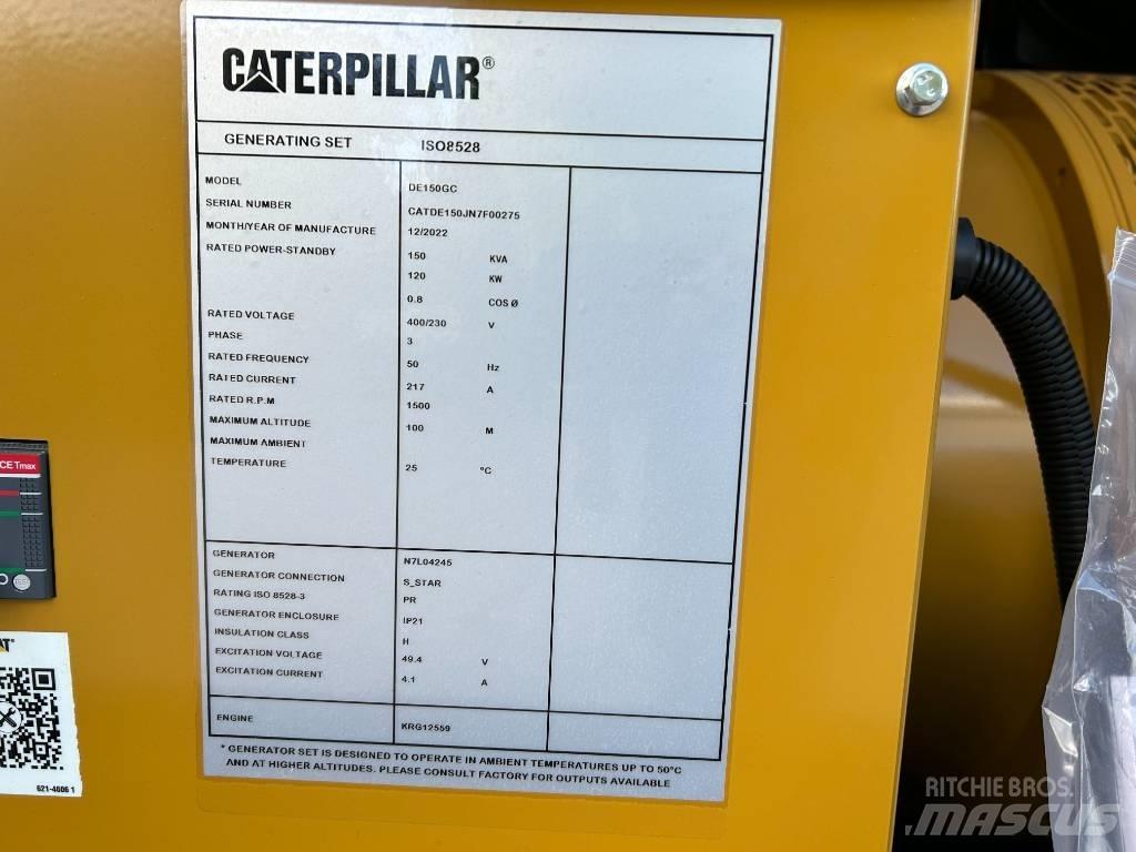 CAT DE 150 Agregaty prądotwórcze Diesla