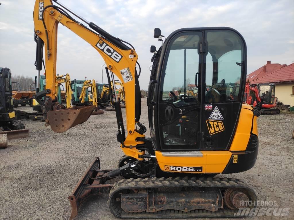 JCB 8026 CTS Minikoparki