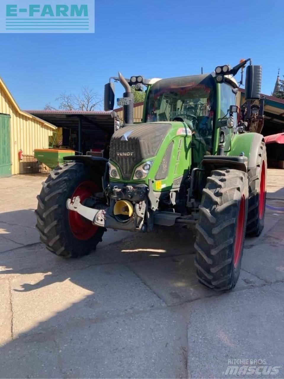 Fendt 724 vario Ciągniki rolnicze