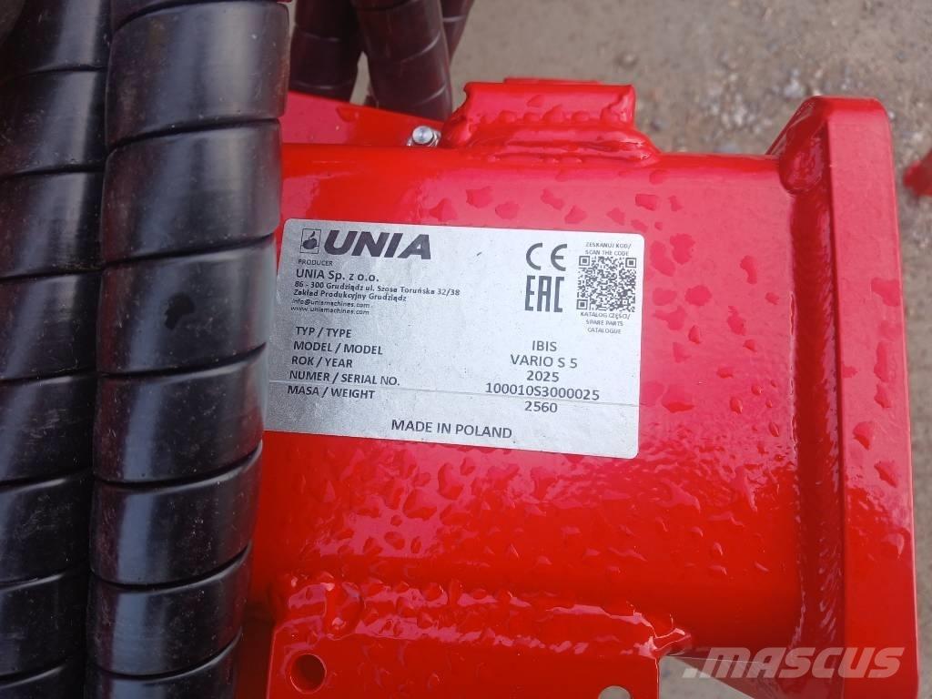 Unia Ibis Vario H 5 Pługi obrotowe