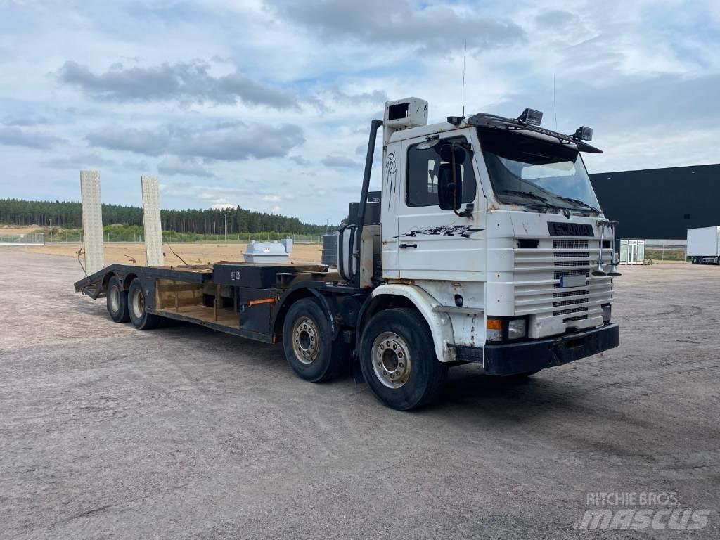 Scania R142H 8X2 Ciężarówki typu Platforma / Skrzynia