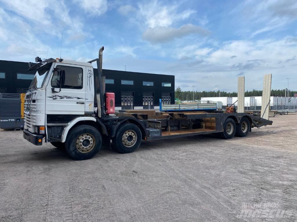 Scania R142H 8X2 Ciężarówki typu Platforma / Skrzynia