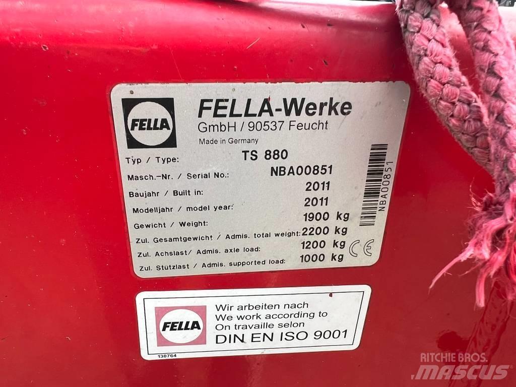 Fella TS 880 Ciągnikowe żniwiarki pokosowe