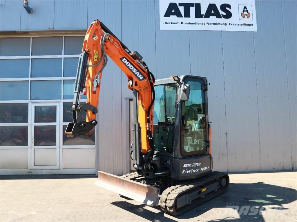 Doosan DX27Z-7 Minikoparki