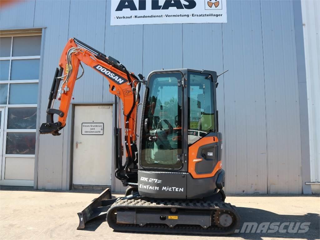 Doosan DX27Z-7 Minikoparki