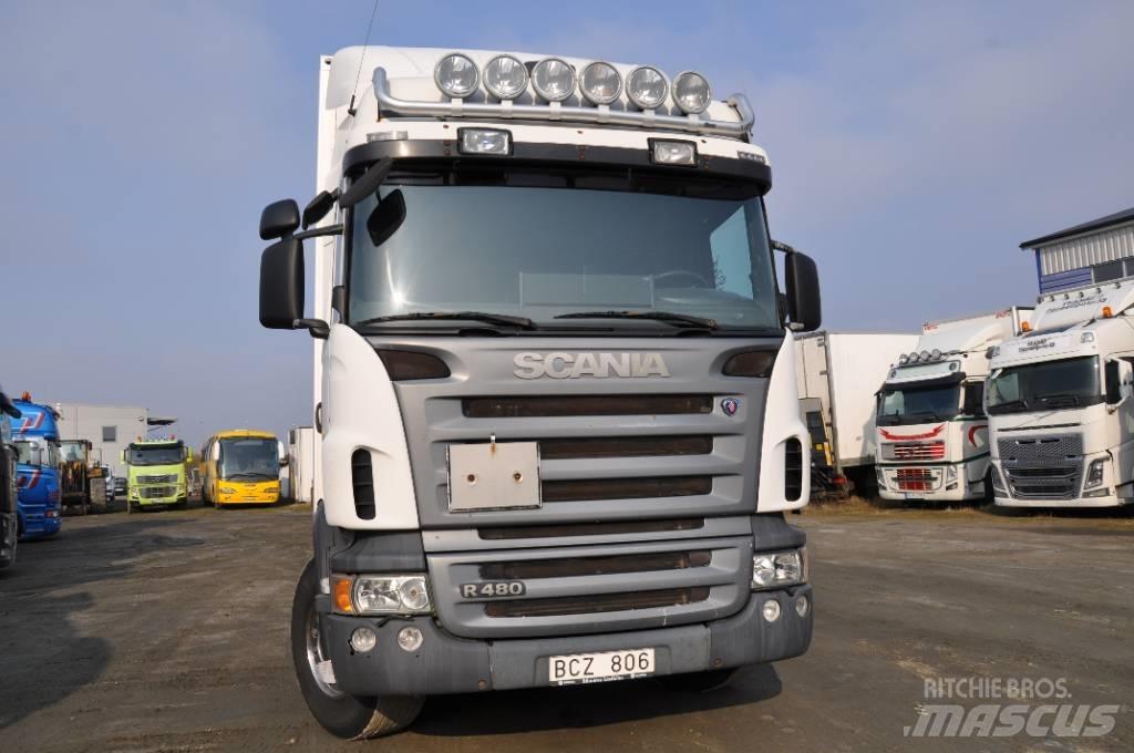 Scania R480LB6X2MNB Samochody ciężarowe ze skrzynią zamkniętą