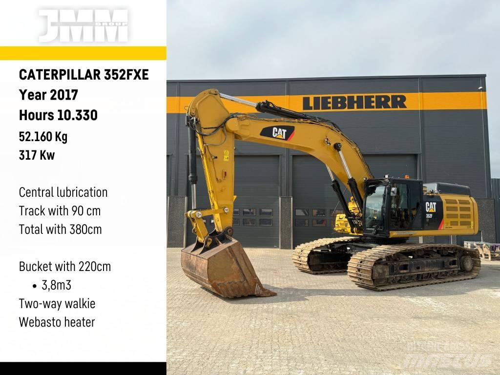 CAT 352 FXE Koparki gąsienicowe