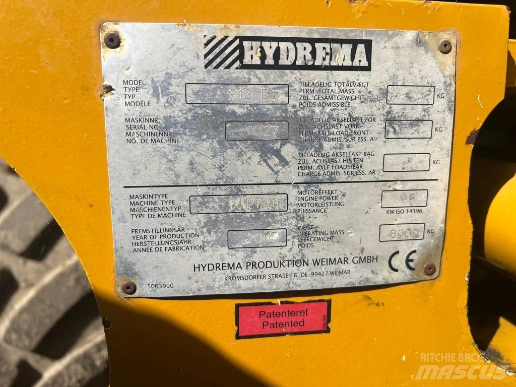 Hydrema 912ES Wozidła sztywnoramowe
