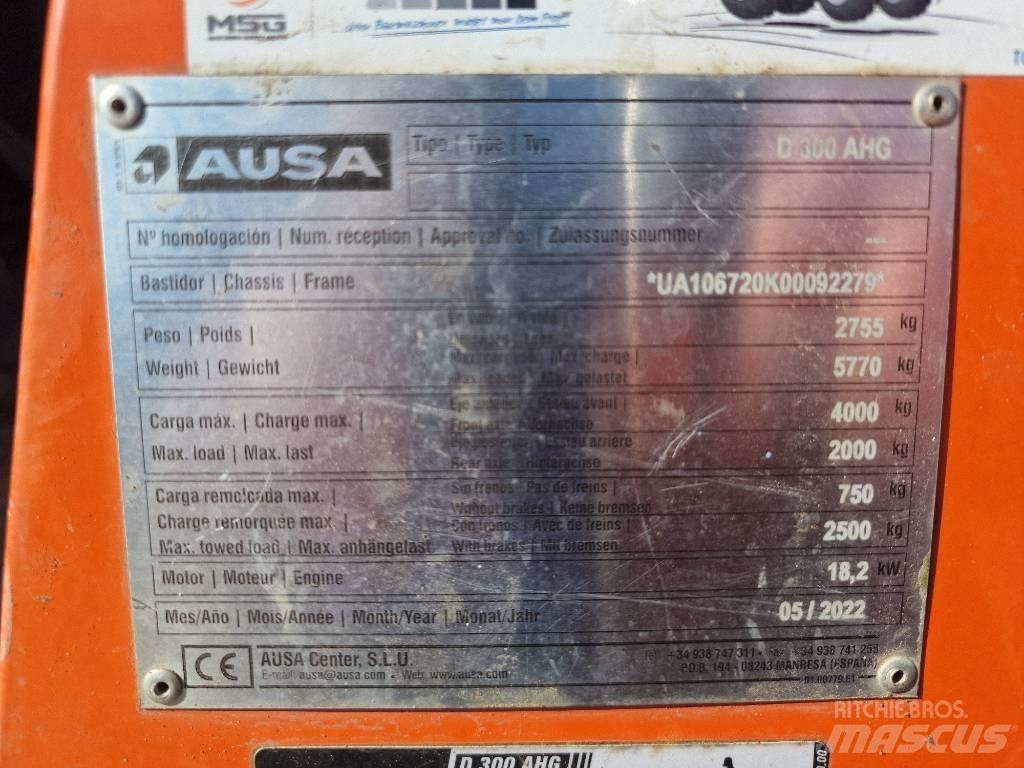 Ausa D300AHG Wozidła przegubowe