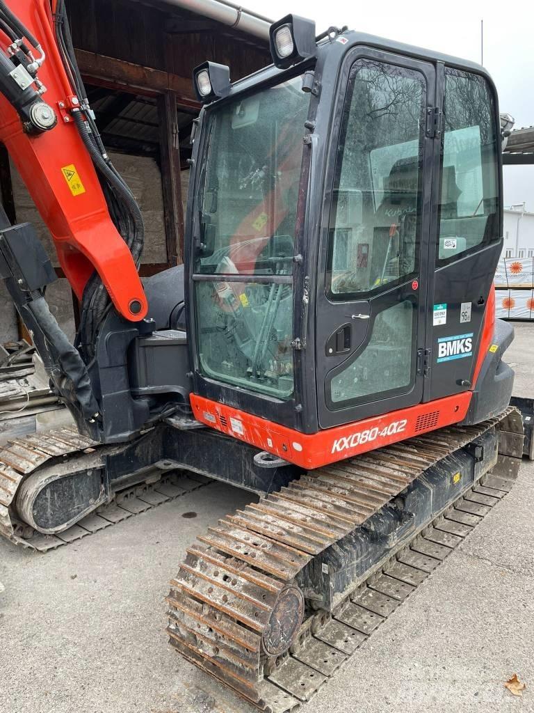 Kubota KX 080-4a2 Midikoparki  7t - 12t