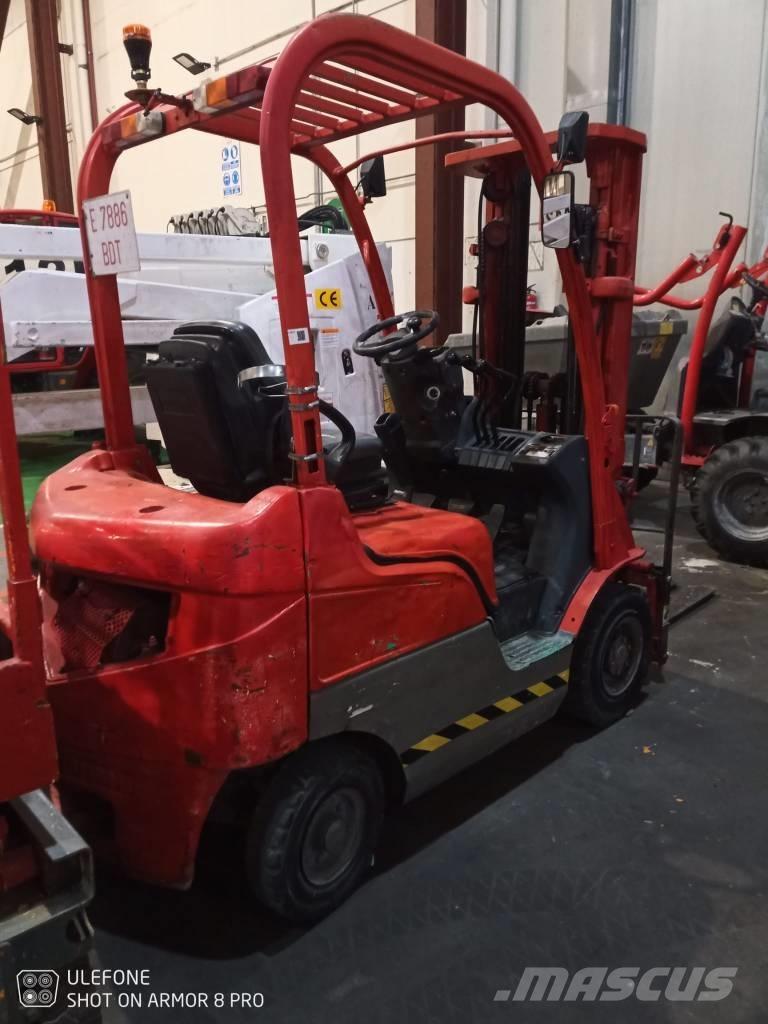 Mitsubishi FD 15 N Wózki Diesla